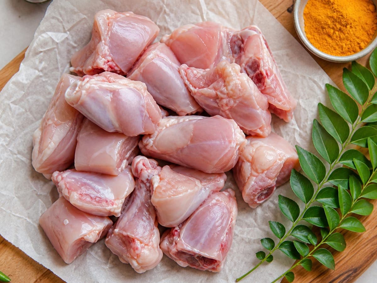 Skinless Chicken Curry Cut