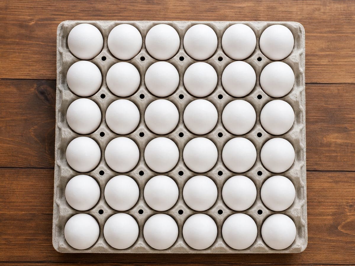 30-Egg Tray (White)